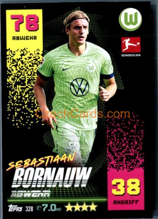 Sebastiaan Bornauw 2022/23 Topps Match Attax Bundesliga #328