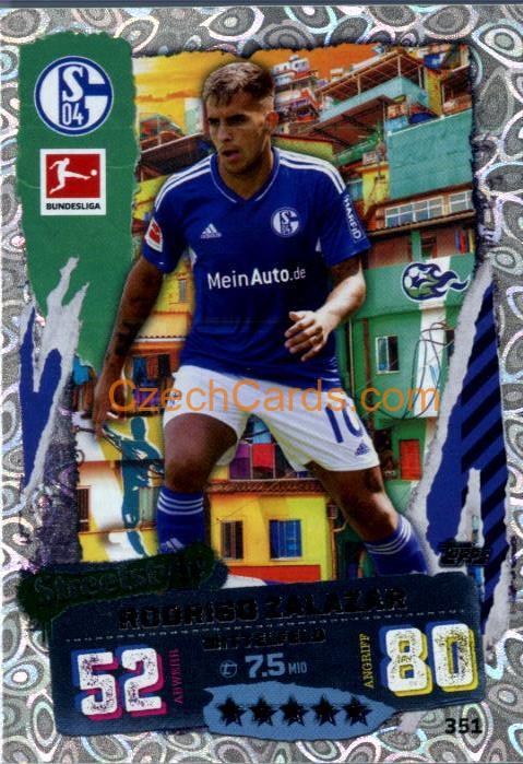 Rodrigo Zalazar 2022/23 Topps Match Attax Bundesliga Streetstyle #351