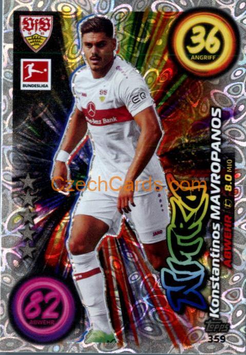 Konstantinos Mavropanos 2022/23 Topps Match Attax Bundesliga Nitro #359