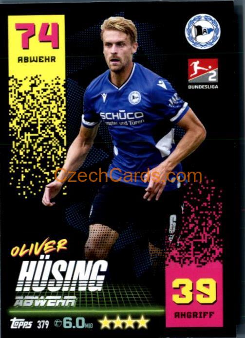 Oliver Hüsing 2022/23 Topps Match Attax Bundesliga 2.Bundesliga #379