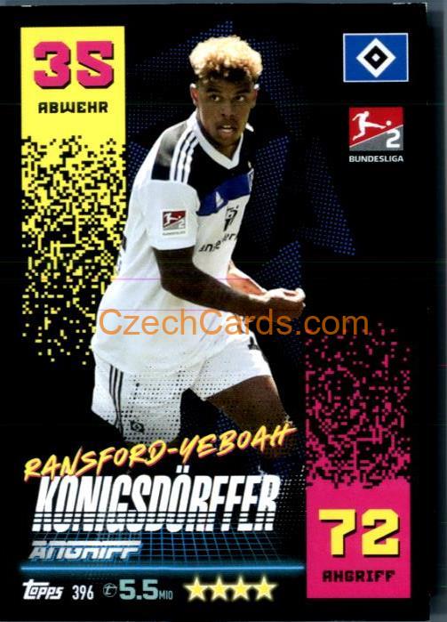 Ransford Königsdörffer 2022/23 Topps Match Attax Bundesliga 2.Bundesliga #396