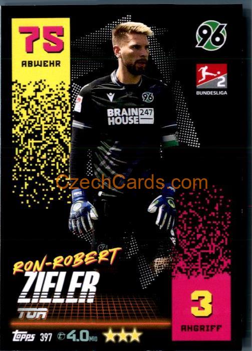 Ron-Robert Zieler 2022/23 Topps Match Attax 2.Bundesliga #397