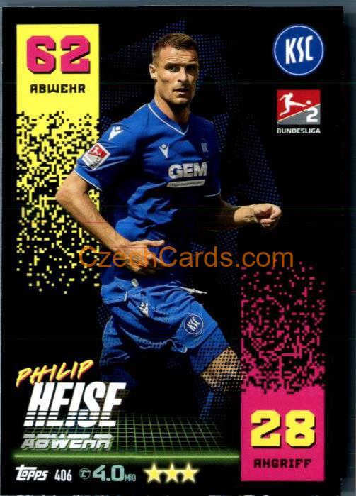 Philip Heise 2022/23 Topps Match Attax 2.Bundesliga #406
