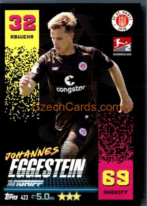 Johannes Eggestein 2022/23 Topps Match Attax 2.Bundesliga #423