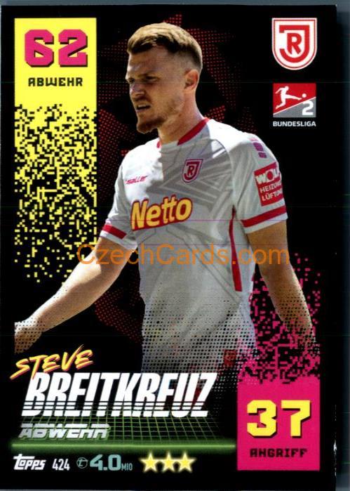 Steve Breitkreuz 2022/23 Topps Match Attax 2.Bundesliga #424