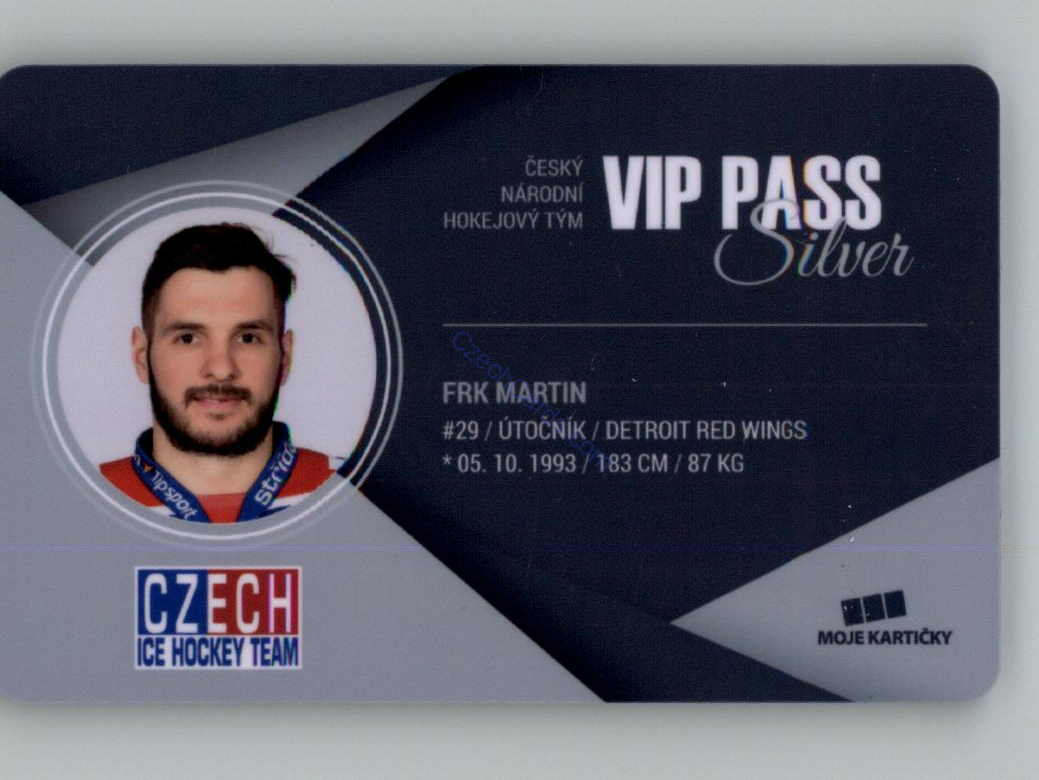 Martin Frk MK Cards 2018 VIP Pass /100 #10