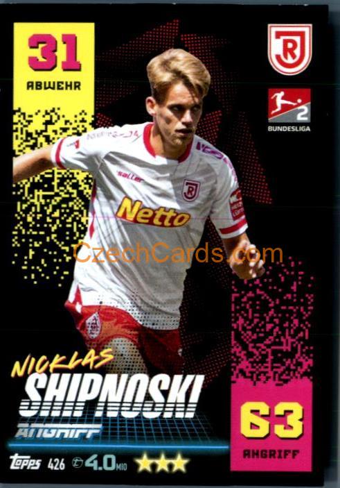 Nicklas Shipnoski 2022/23 Topps Match Attax 2.Bundesliga #426