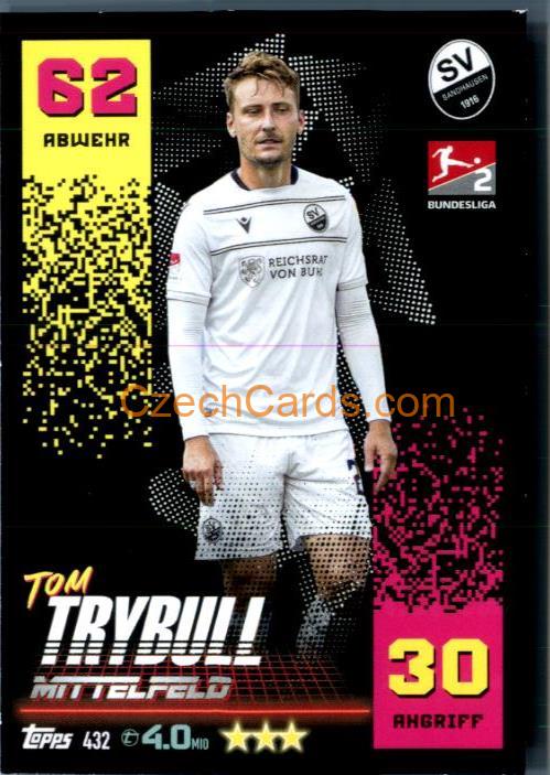 Tom Trybull 2022/23 Topps Match Attax 2.Bundesliga #432