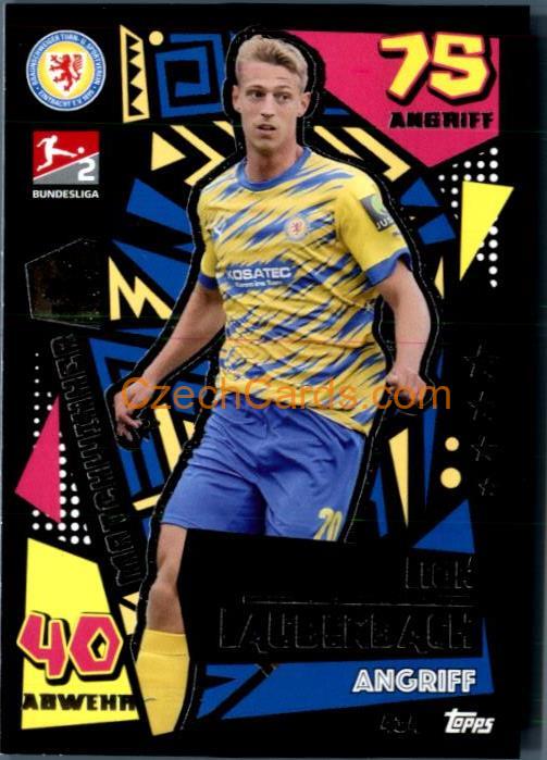 Lion Lauberbach 2022/23 Topps Match Attax 2.Bundesliga Matchwinner #434