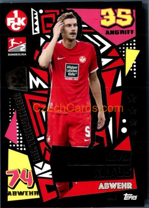 Kevin Kraus 2022/23 Topps Match Attax 2.Bundesliga Matchwinner #441