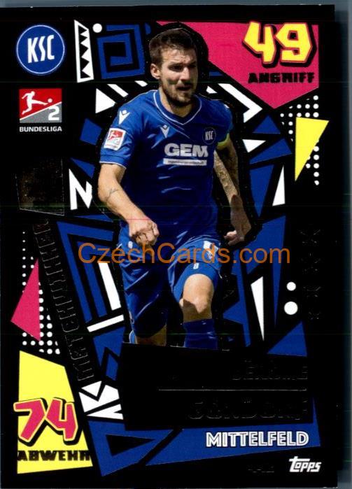 Jérôme Gondorf 2022/23 Topps Match Attax 2.Bundesliga Matchwinner #442