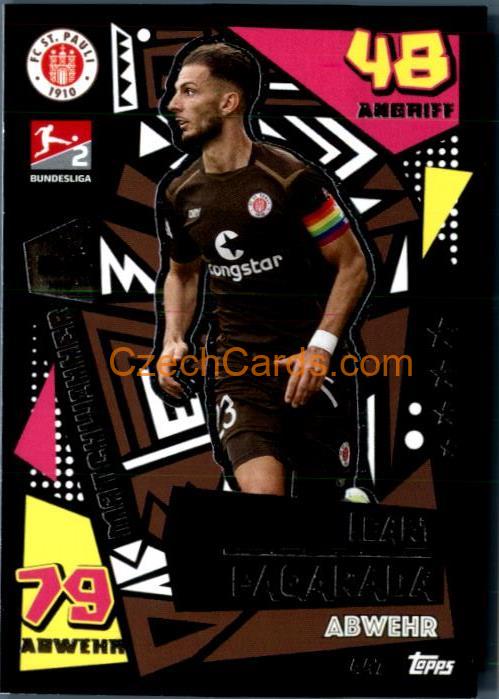 Leart Paqarada 2022/23 Topps Match Attax 2.Bundesliga Matchwinner #447