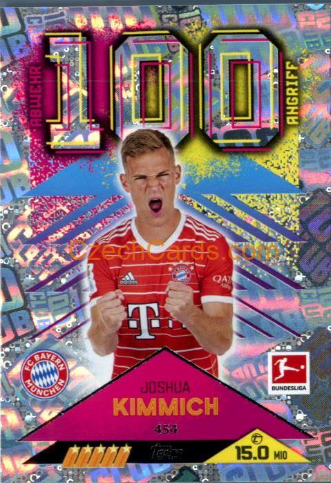 Joshua Kimmich 2022/23 Topps Match Attax Bundesliga 100 Club #454