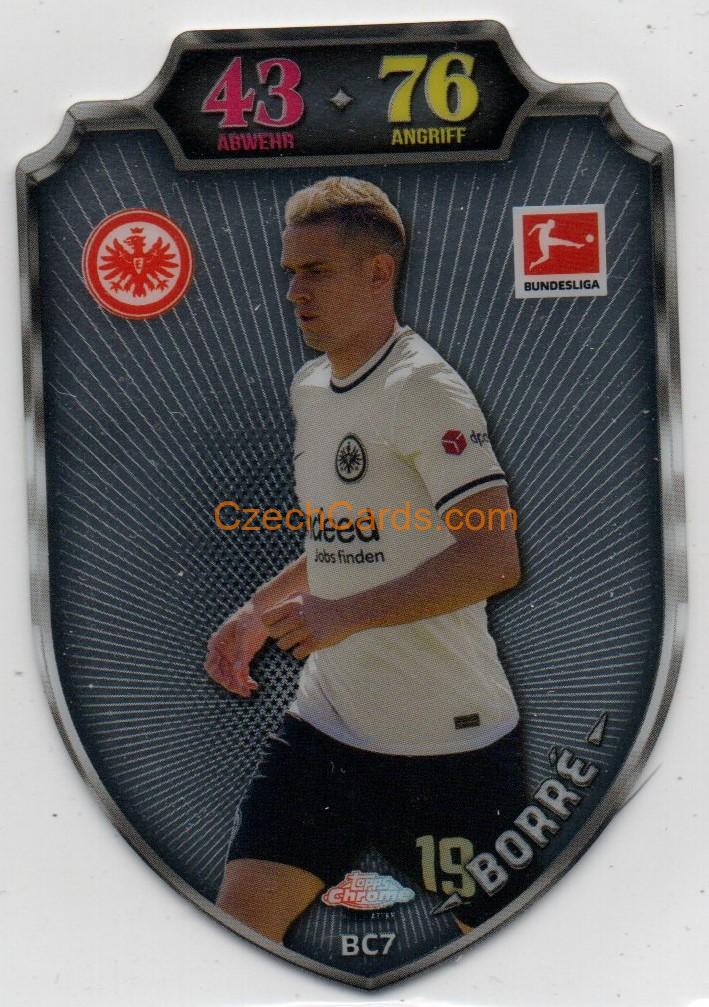 Rafael Borré 2022/23 Topps Match Attax Bundesliga Chrome Shield #BC7