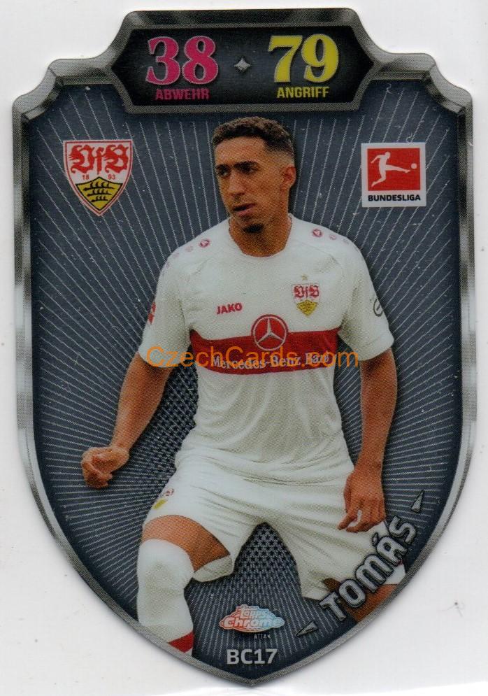 Tiago Tomás 2022/23 Topps Match Attax Bundesliga Chrome Shield #BC17