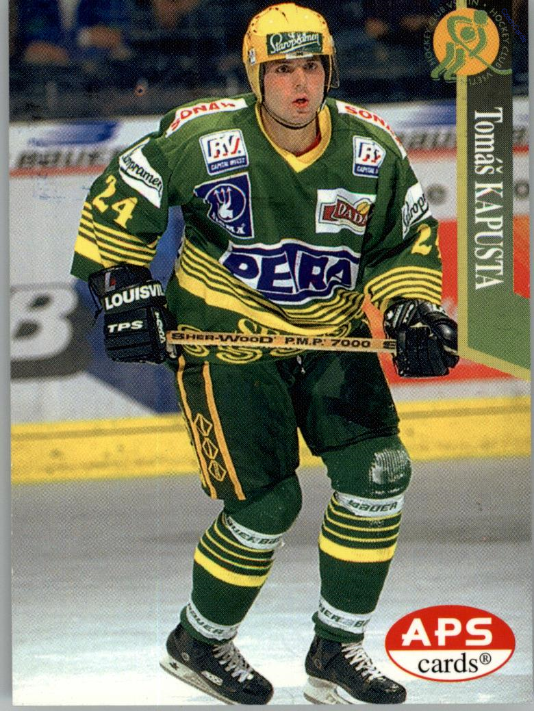 Tomáš Kapusta APS 97/98 hokejová karta #41 Vsetín