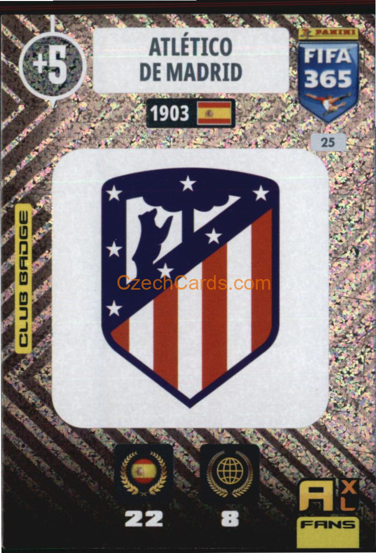 Club Badge 2021 FIFA 365 Adrenalyn Fans' Favourite #25