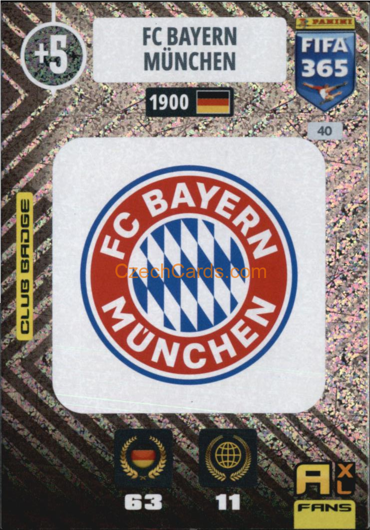 Club Badge 2021 FIFA 365 Adrenalyn Team Badge #40