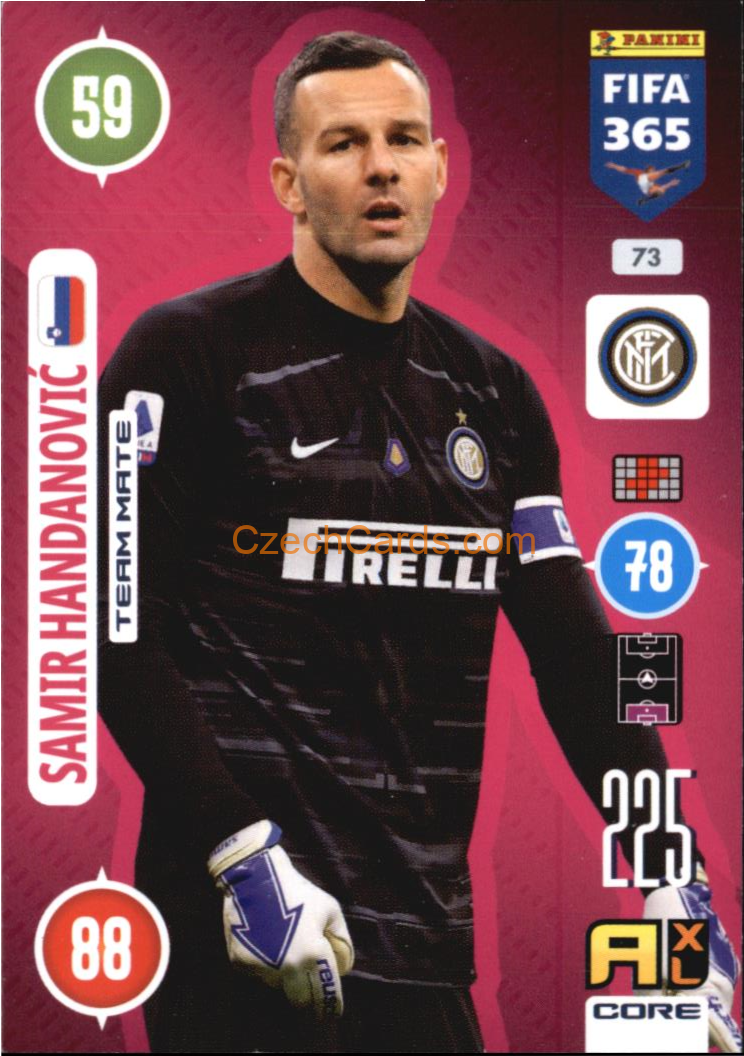 Samir Handanović 2021 FIFA 365 Adrenalyn #73