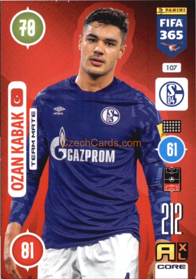 Ozan Kabak 2021 FIFA 365 Adrenalyn #107