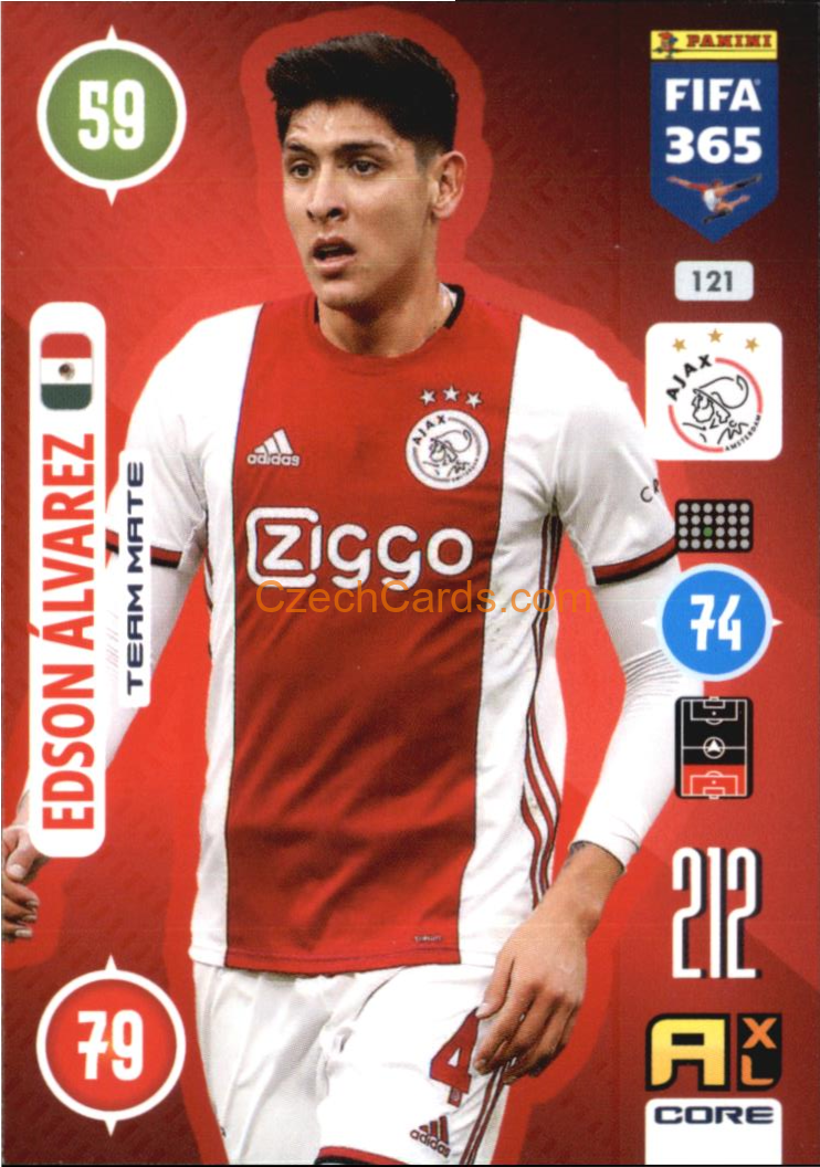 Edson Álvarez 2021 FIFA 365 Adrenalyn #121