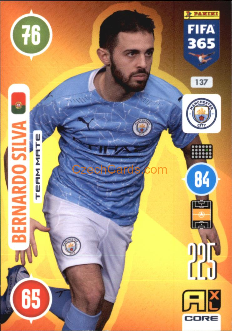 Bernardo Silva 2021 FIFA 365 Adrenalyn #137