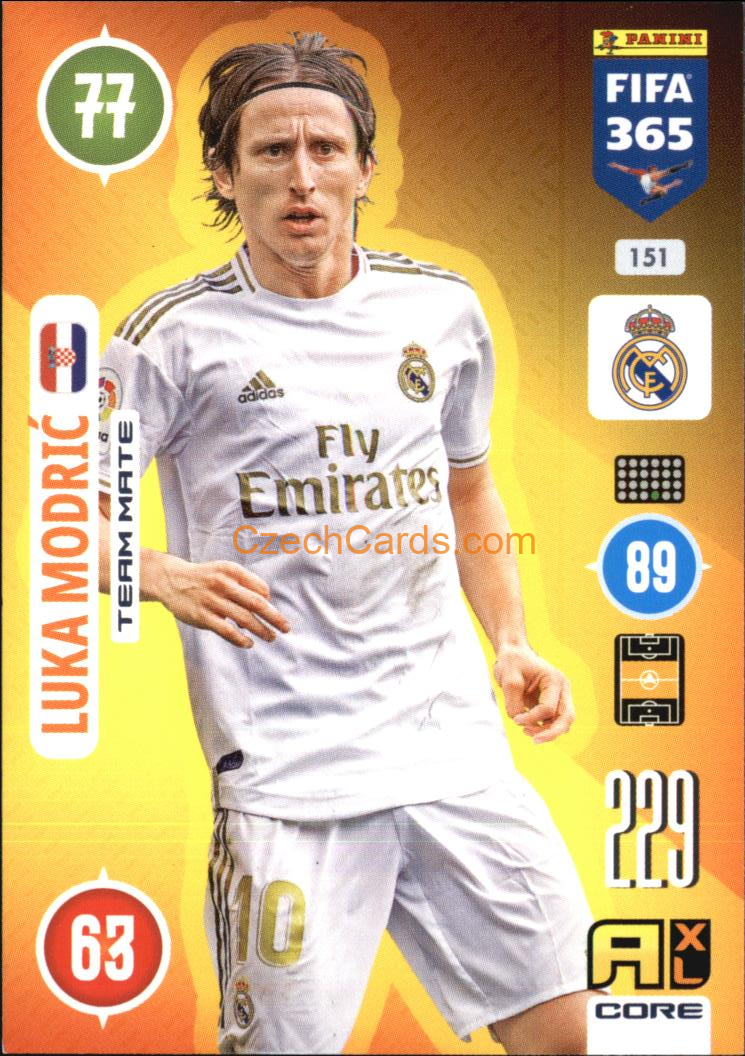 Luka Modrić 2021 FIFA 365 Adrenalyn #151