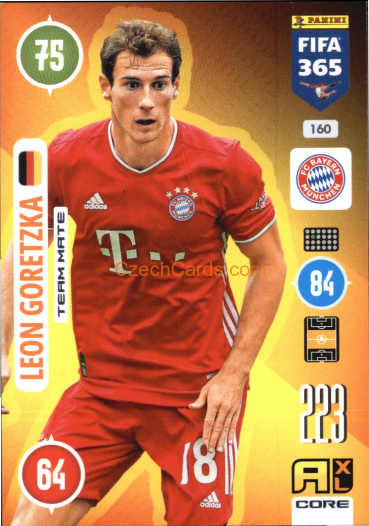 Leon Goretzka 2021 FIFA 365 Adrenalyn #160