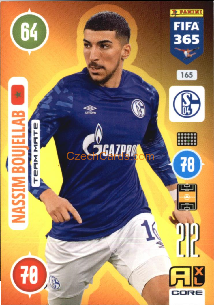 Nassim Boujellab 2021 FIFA 365 Adrenalyn #165