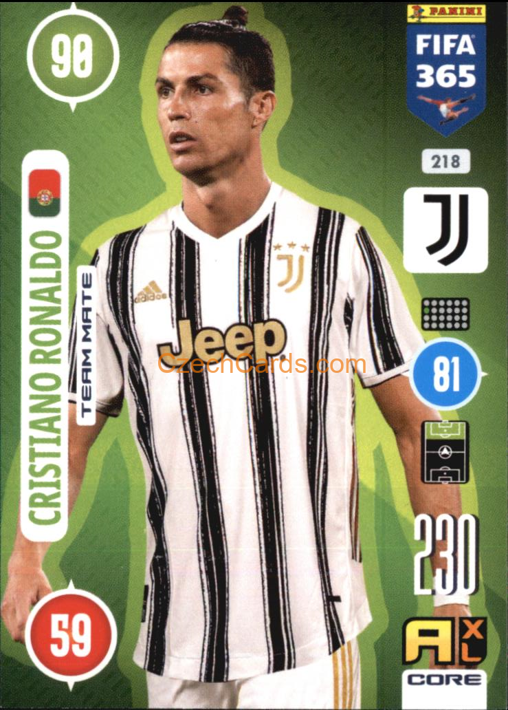 Cristiano Ronaldo 2021 FIFA 365 Adrenalyn #218
