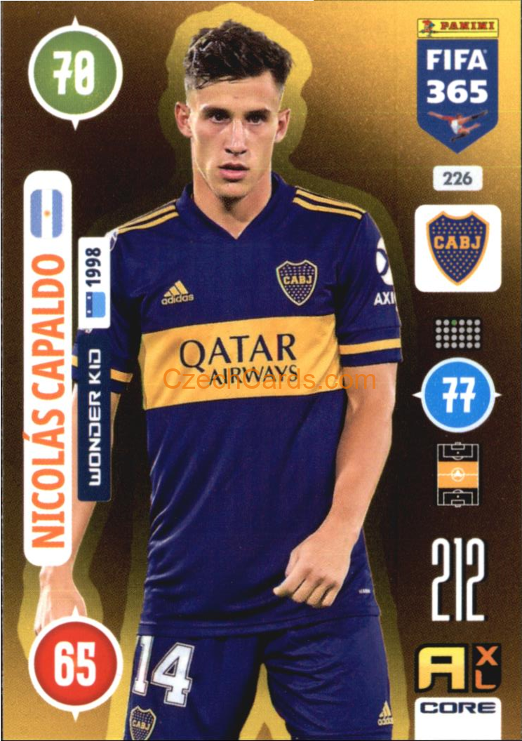 Nicolás Capaldo 2021 FIFA 365 Adrenalyn Elite #226