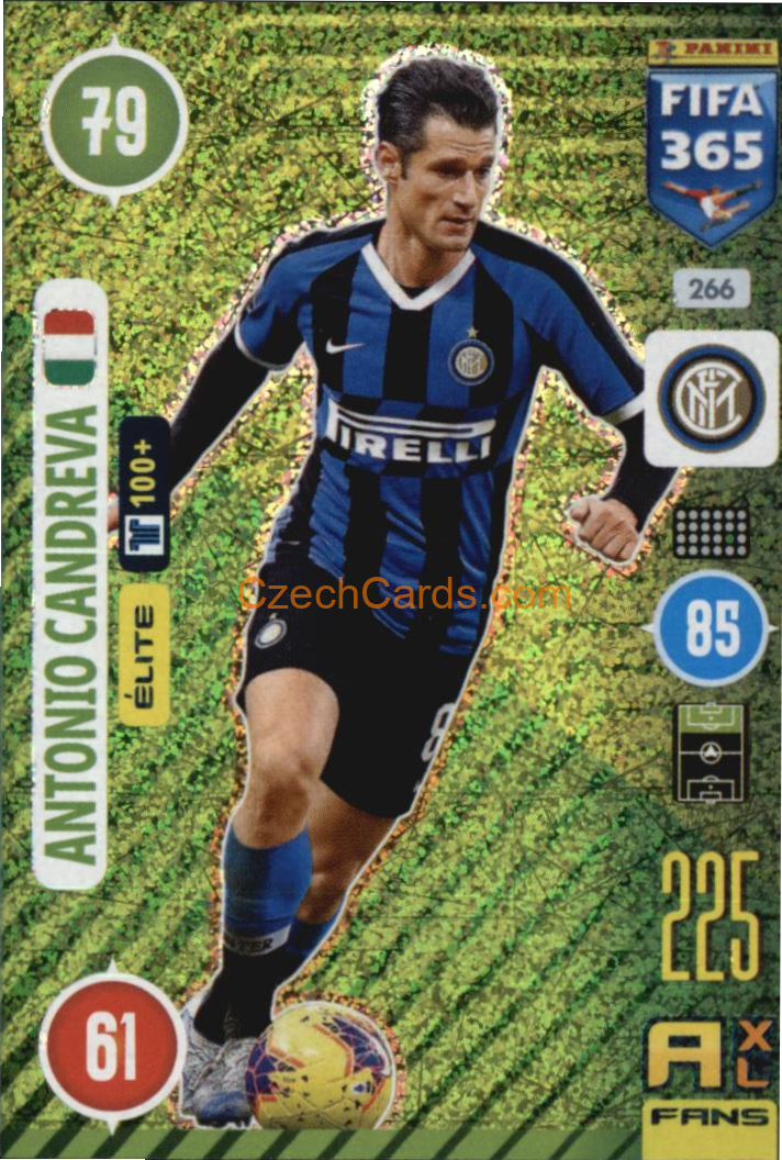 Antonio Candreva 2021 FIFA 365 Adrenalyn Elite #266