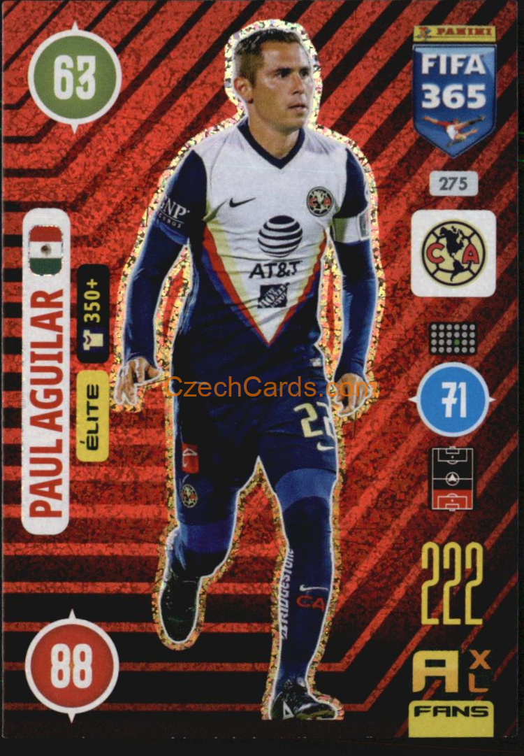 Paul Aguilar 2021 FIFA 365 Adrenalyn Elite #275