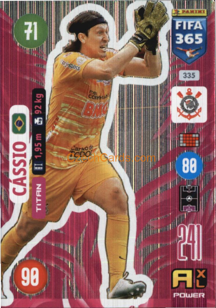 Cássio 2021 FIFA 365 Adrenalyn Titan #335