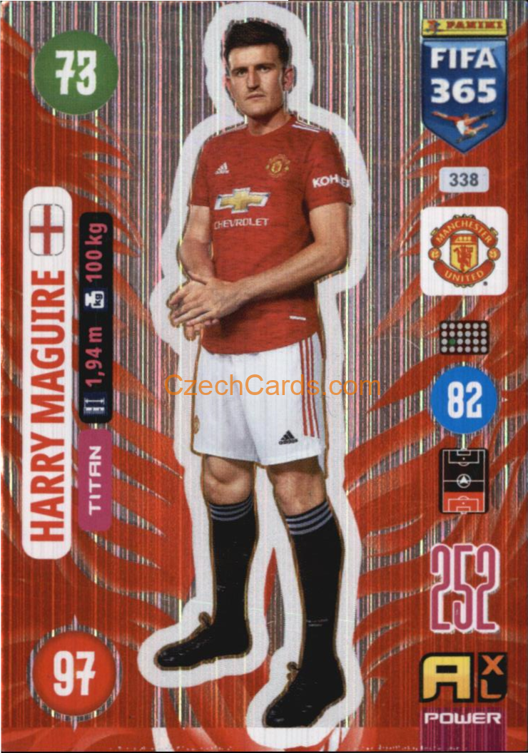 Harry Maguire 2021 FIFA 365 Adrenalyn Titan #338
