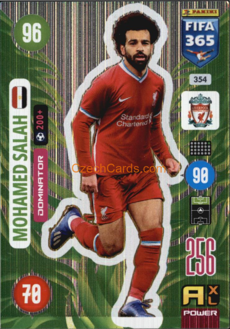 Mohamed Salah 2021 FIFA 365 Adrenalyn Dominator #354