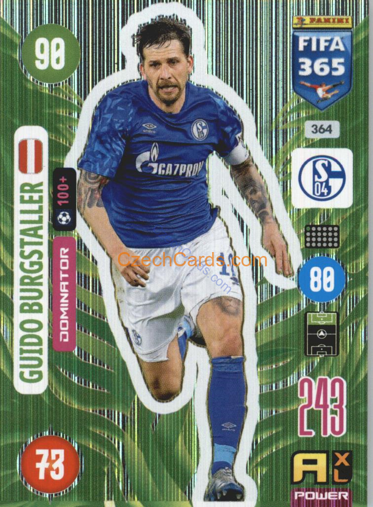 Guido Burgstaller 2021 FIFA 365 Adrenalyn Dominator #364