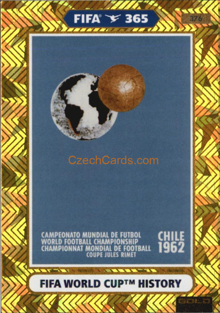1962 Chile 2021 FIFA 365 Adrenalyn FIFA World Cup History #376