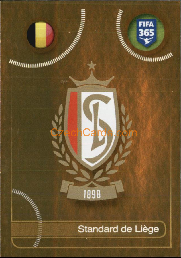 Standard de Liège logo Panini 2017 FIFA 365 Sticker #181
