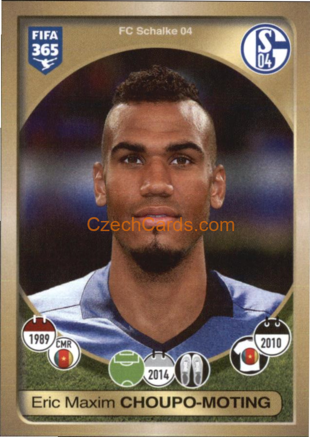 Eric Maxim Choupo-Moting Panini 2017 FIFA 365 Sticker #337