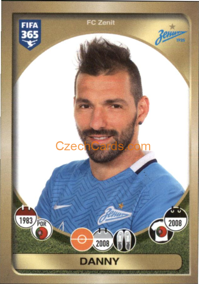 Danny Panini 2017 FIFA 365 Sticker #433