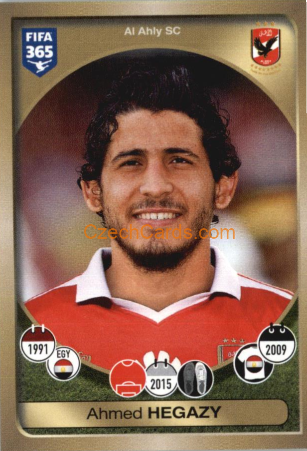 Ahmed Hegazi Panini 2017 FIFA 365 Sticker #439