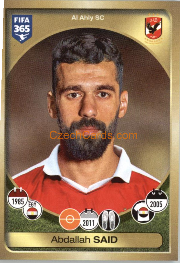Abdallah Said Panini 2017 FIFA 365 Sticker #445