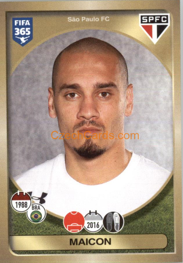 Maicon 2017 FIFA 365 Sticker #632