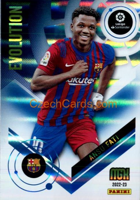 Ansu Fati 2022/23 Panini Megacracks Evolution #371