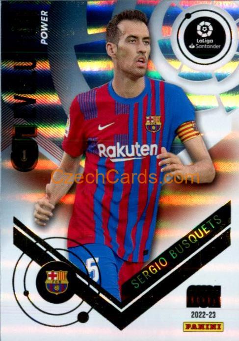 Sergio Busquets 2022/23 Panini Megacracks Evolution Power #P401