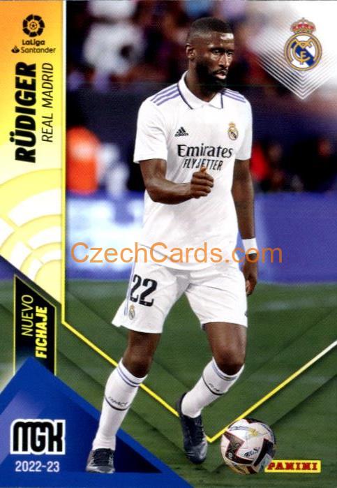 Rüdiger 2022/23 Panini Megacracks Master Rookie #444