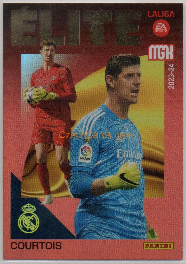 Courtois 2023/24 Panini Megacracks Élite #2