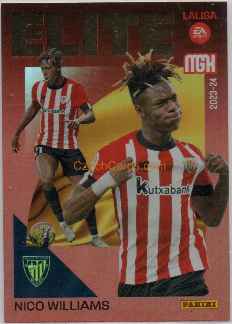 Nico Williams 2023/24 Panini Megacracks Élite #11