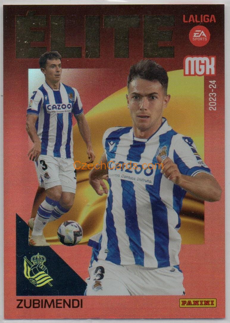 Zubimendi 2023/24 Panini Megacracks Élite #18